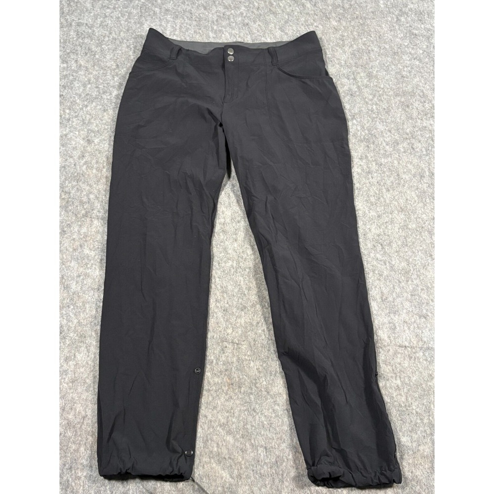 Alpine Design Men's Pants Size 10 Black Modern Fit Roll Up Convertible Hiking